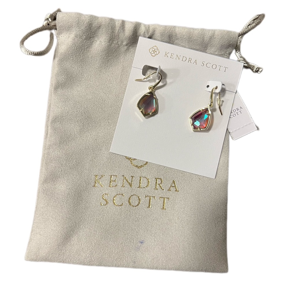 Kendra Scott drop earrings NWT and dust bag - Picture 1 of 4